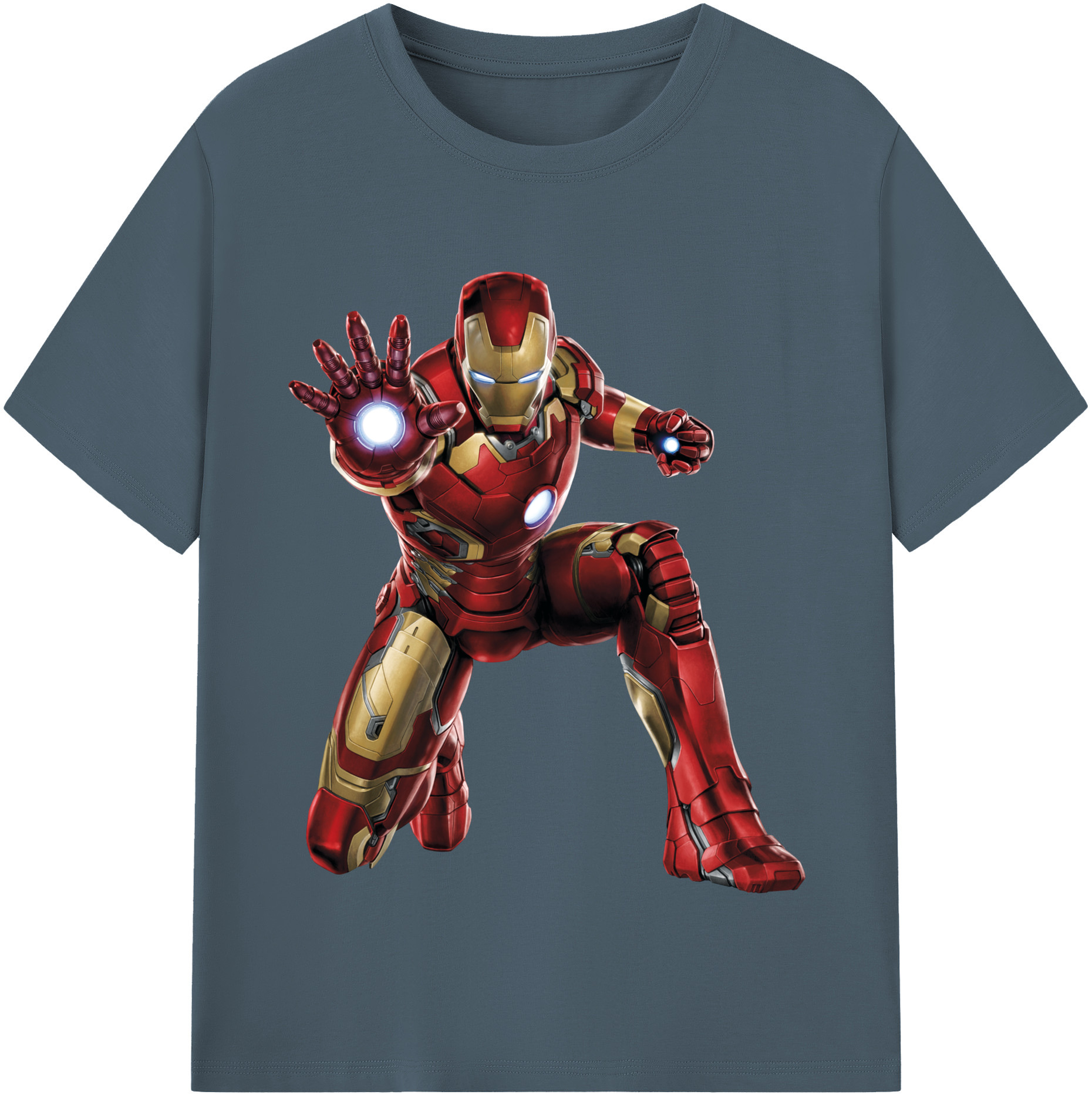 （画像用） アベンジャーズ The Avengers 綿100％半袖Tシャツ（フロントプリント）